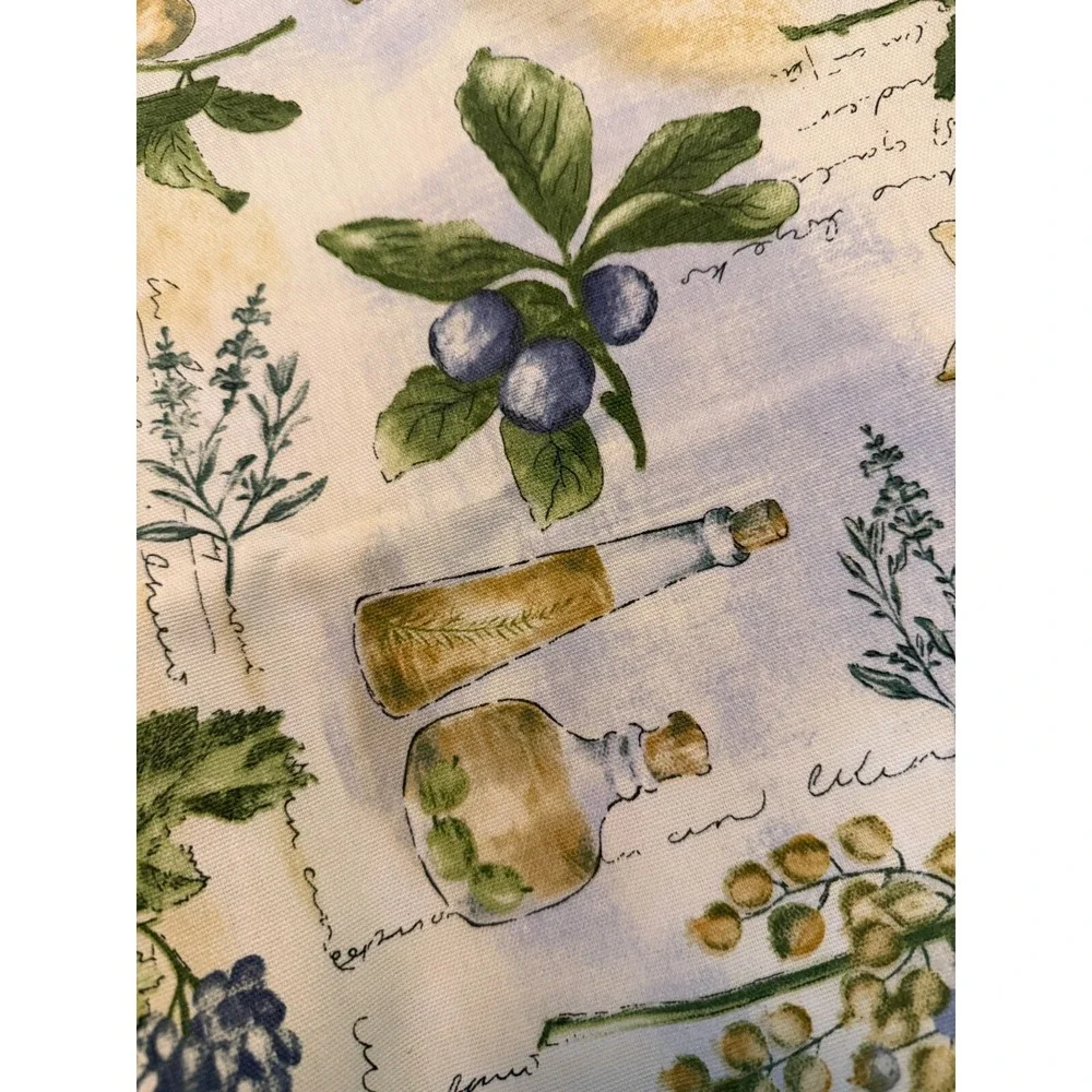 VTG new OLIVE Oil GRAPES yellow kitchen‎ Italy design 22